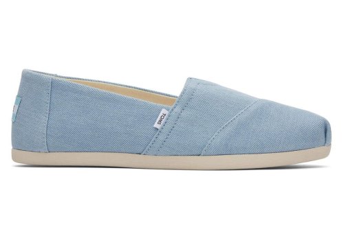 Alpargatas Toms Alpargata Washed Denim Mujer Azules Claro Argentina | AR694-399